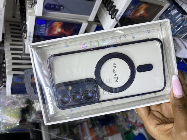 Abspar Samsung Galaxy S25 Plus Magnetic Plating Case - thumbnail 3