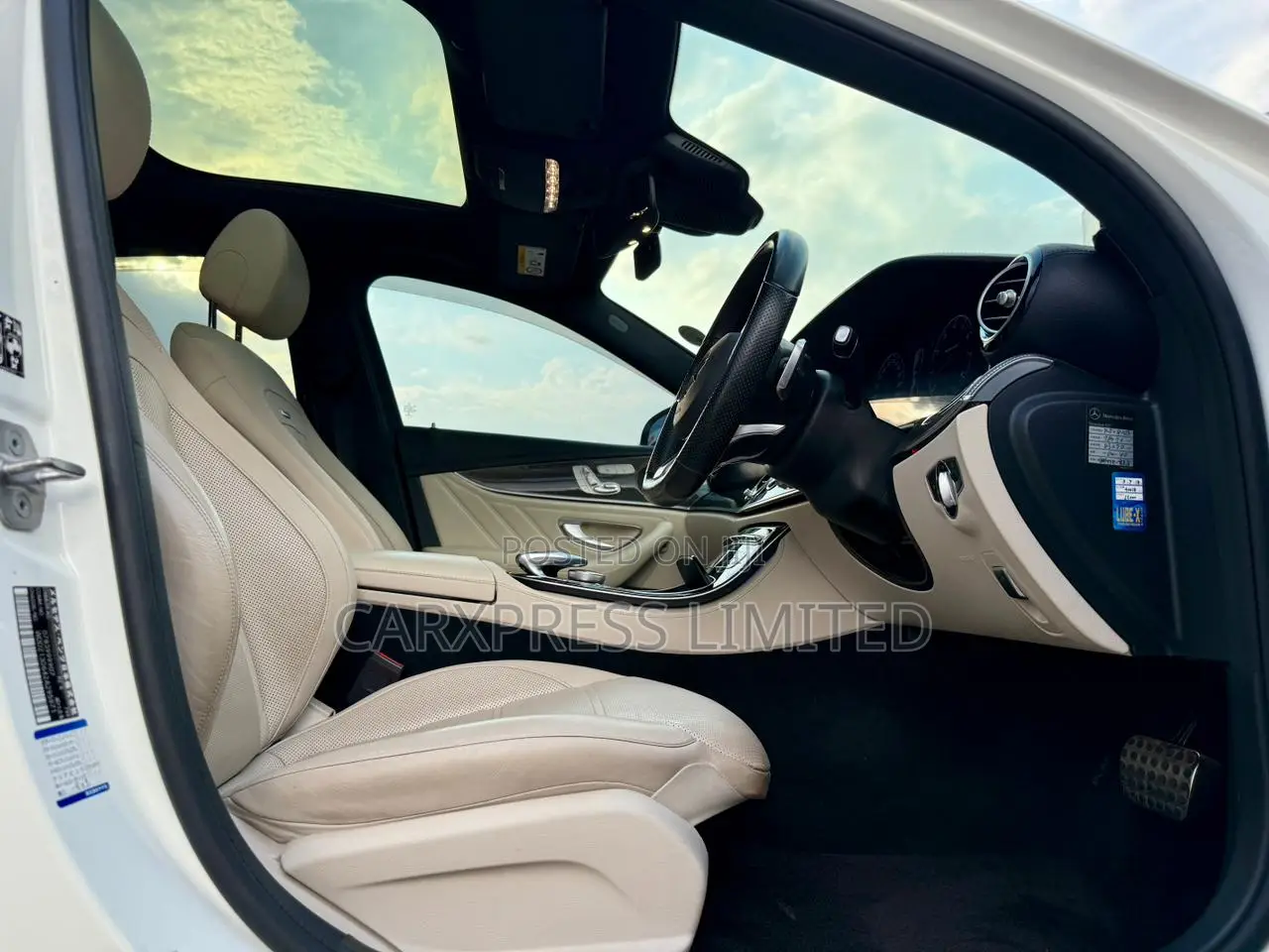 Mercedes-Benz E43 AMG 3.0 AWD 2017 White