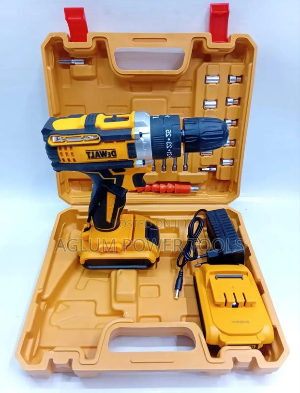 Dewalt Cordless Drill 48v With Two Batteries - main view