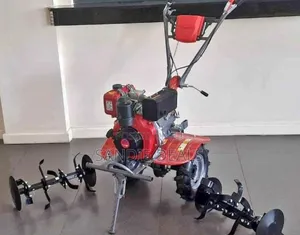Walking Plough Tiller Machine