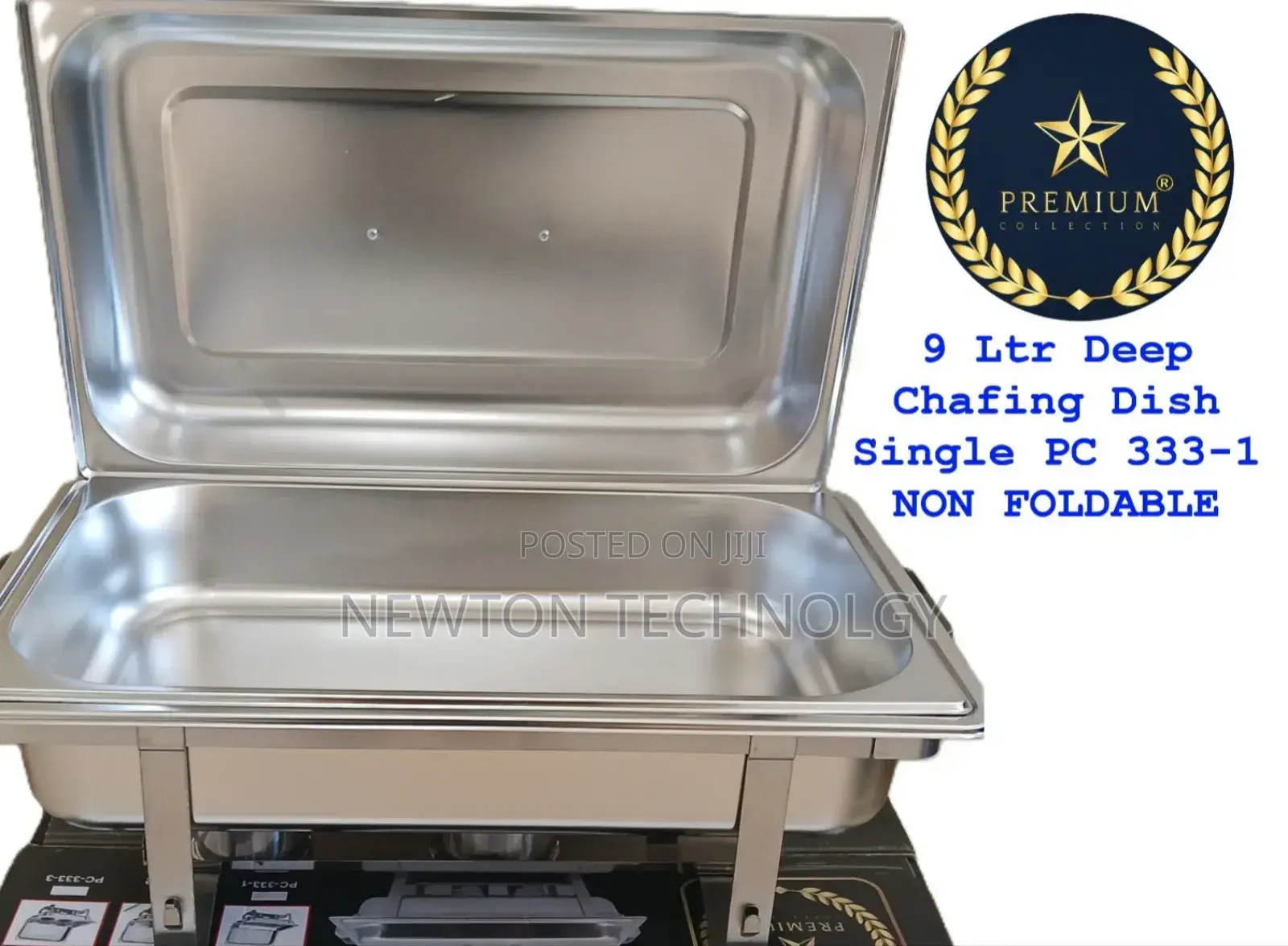 9ltr *Deep*Cheffing Dish 
Single Compartment