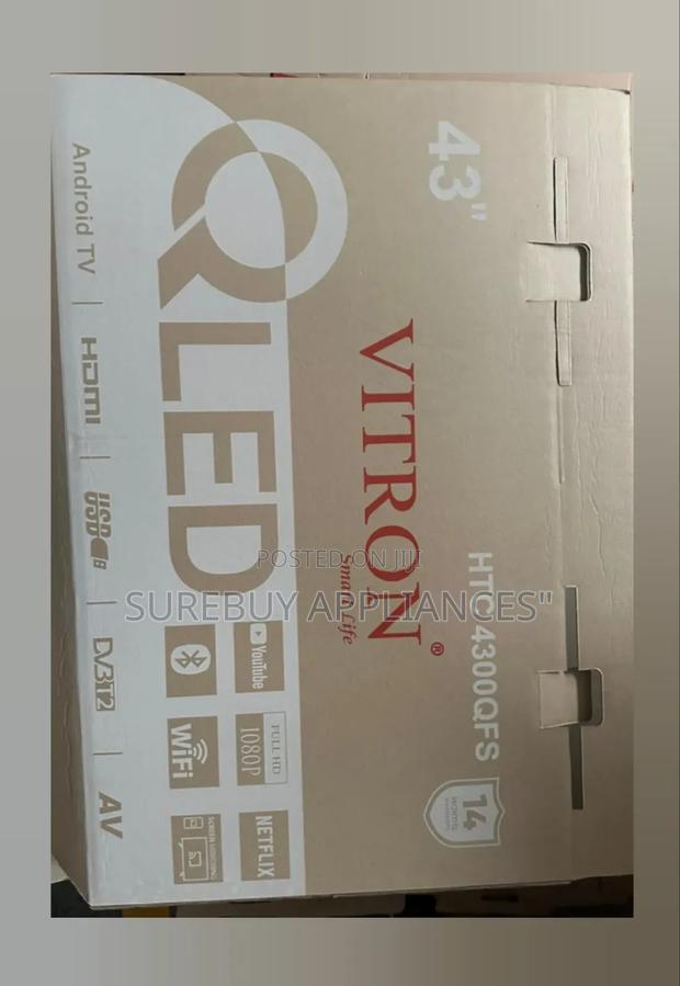 Vitron 43 Inches Qled Tv - main view
