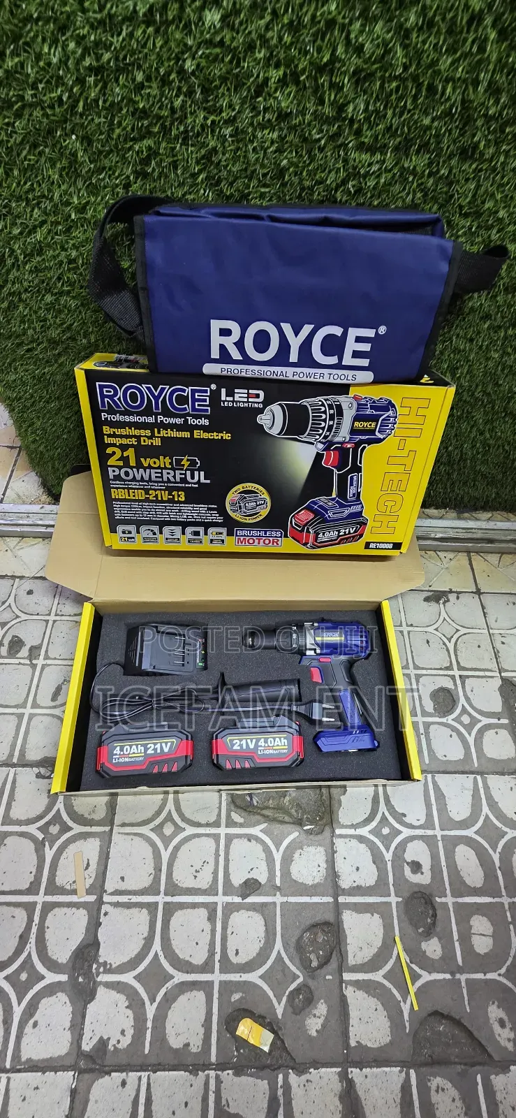 Royce Brushless Cordless Drill/21v Brushless Cordless Drill
