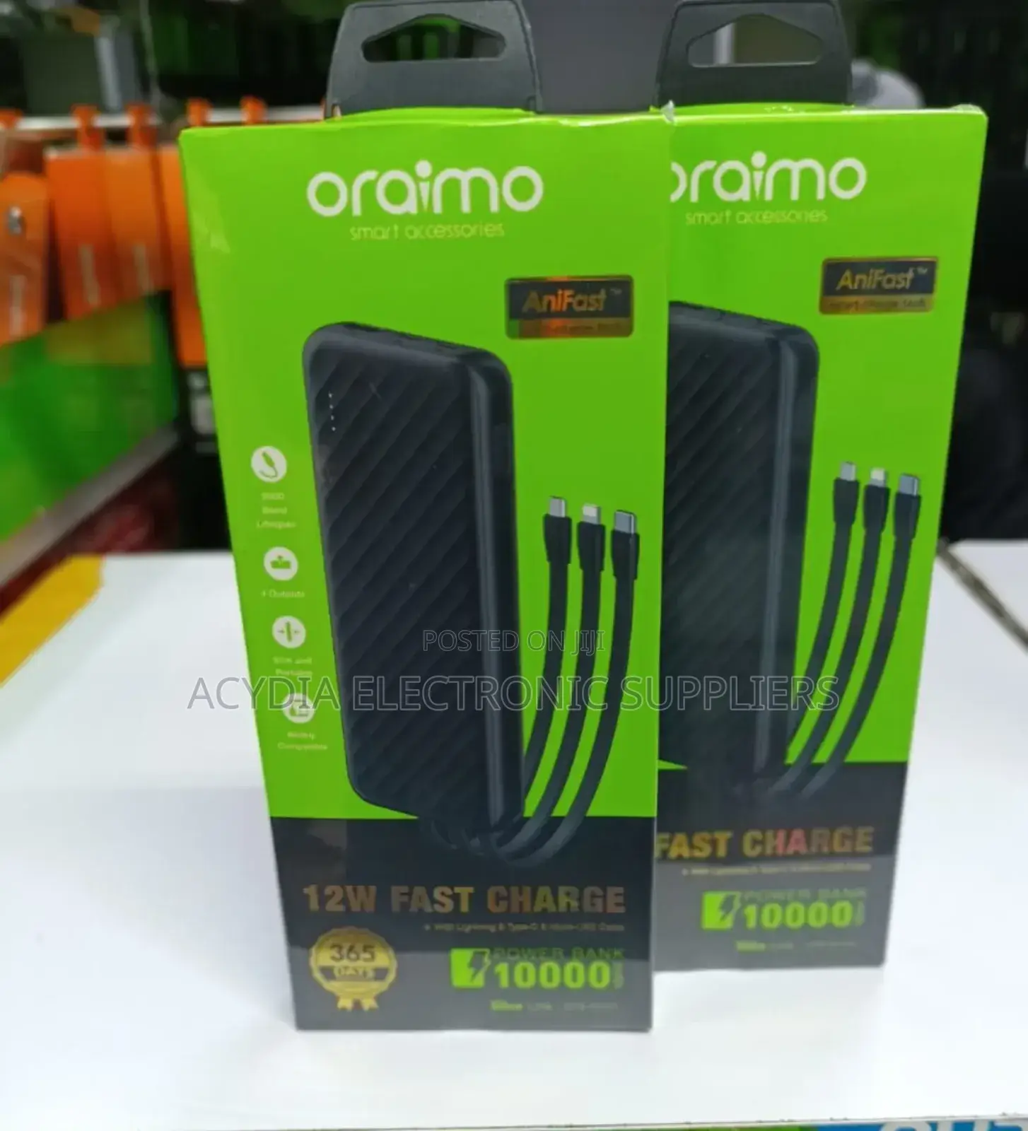 Oraimo 12w Power Bank