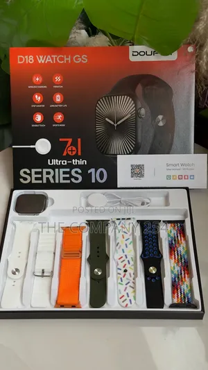 *D18 Smart Digital Interchangeble 7strap and Chargeable