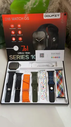 *D18 Smart Digital Interchangeble 7strap and Chargeable