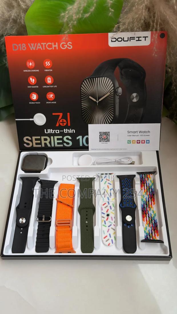 *D18 Smart Digital Interchangeble 7strap and Chargeable - thumbnail 4
