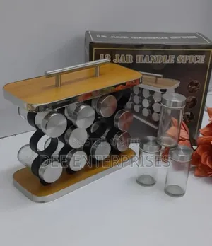 12 In1 Kitchen Spice Rack Set