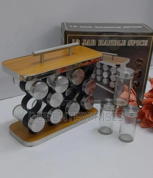 12 In1 Kitchen Spice Rack Set