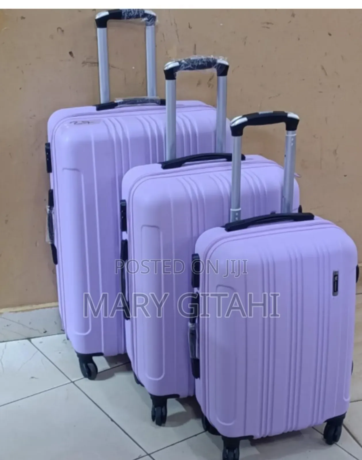 3 in 1 Luxurious Fibre Suitcase