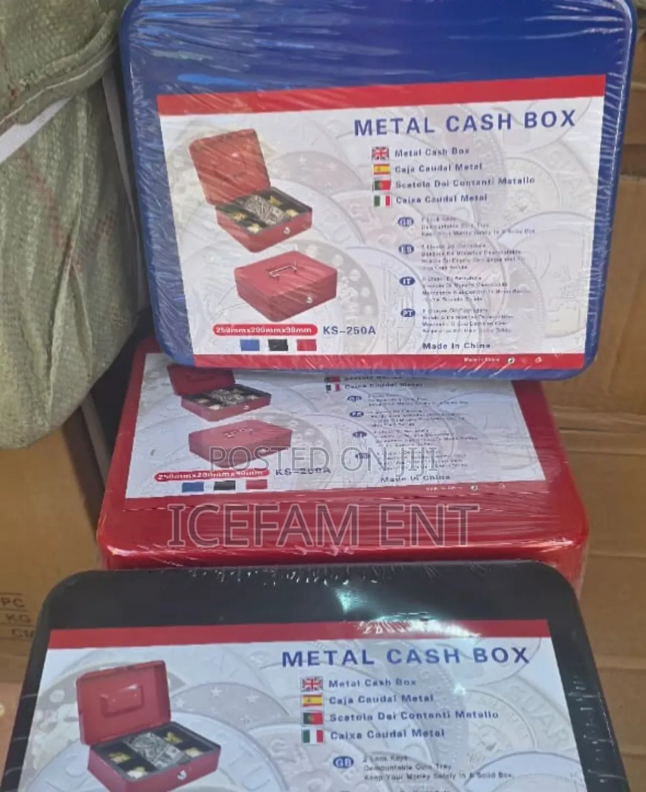 Cash Box/300a Metallic Cash Box