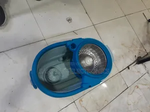 Eoco Metallic Spin Mop, Big Size - Dual Wheel Drive Rotary