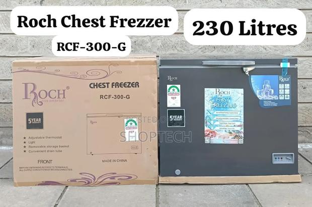 Roch 230 Litres Roch Chest Freezer With Cool Pack Sliding Glass