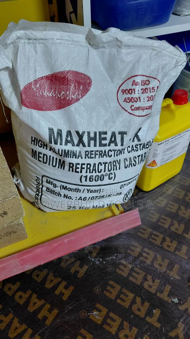 Maxheat-k High Alumina Refractory Castable Cement - main view
