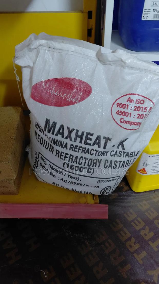 Maxheat-k High Alumina Refractory Castable Cement - thumbnail 3