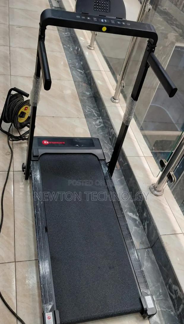 Slim Foldable Treadmill for Walking and Running, Cardio Exercise Mach - main view