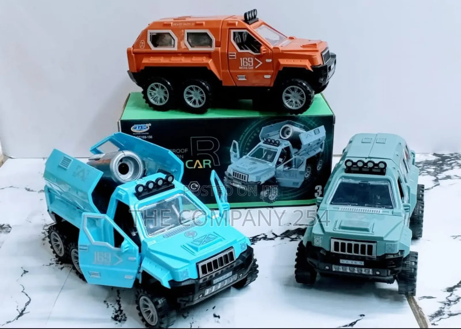 Armed Car With Sound and Lights