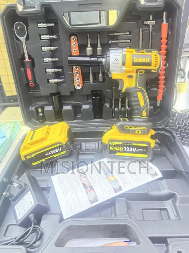 Dewalt Cordless Impact Wrench Kit. - main view