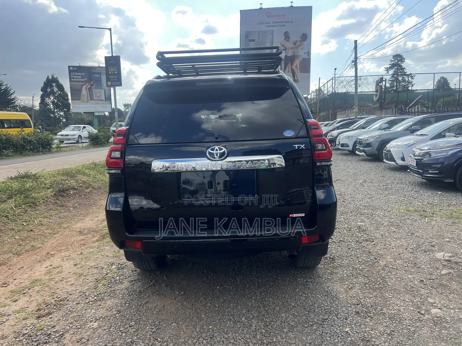 Toyota Land Cruiser Prado 2.7 2019 Matt Black