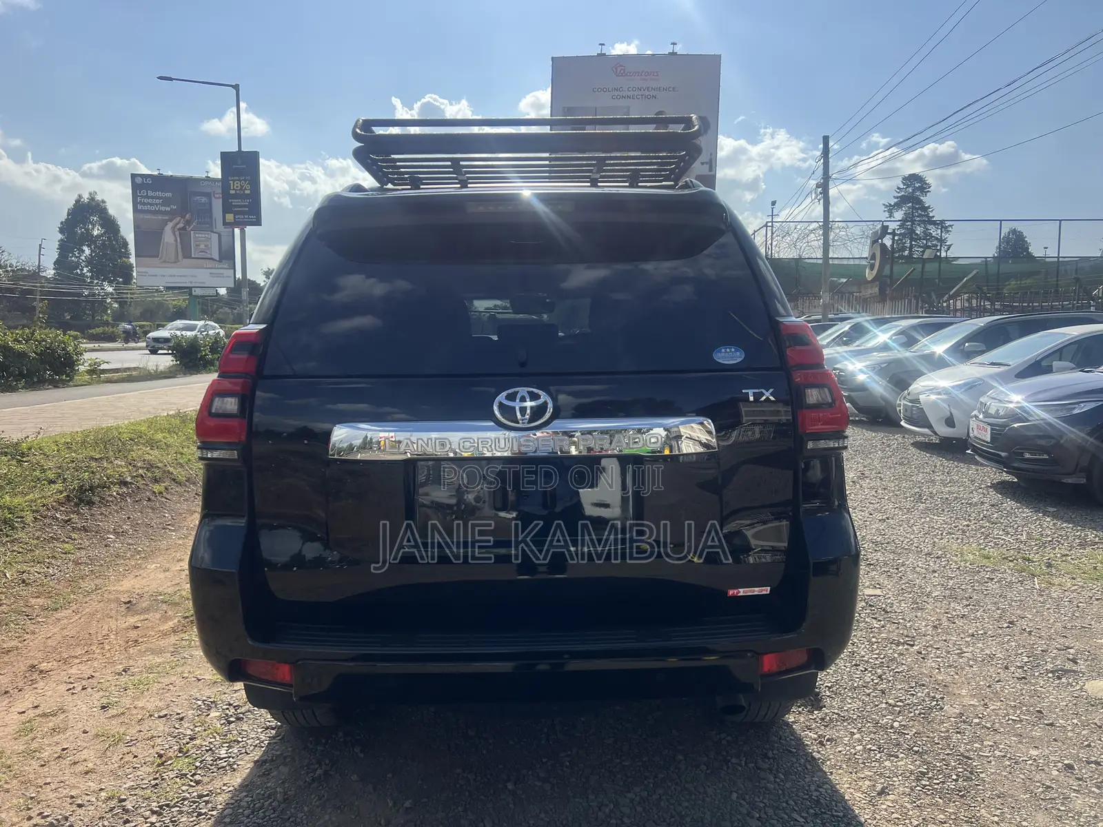 Toyota Land Cruiser Prado 2.7 2019 Matt Black