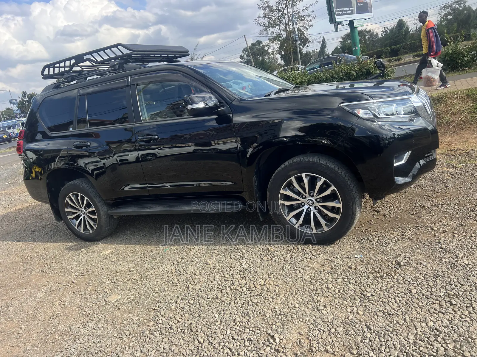 Toyota Land Cruiser Prado 2.7 2019 Matt Black