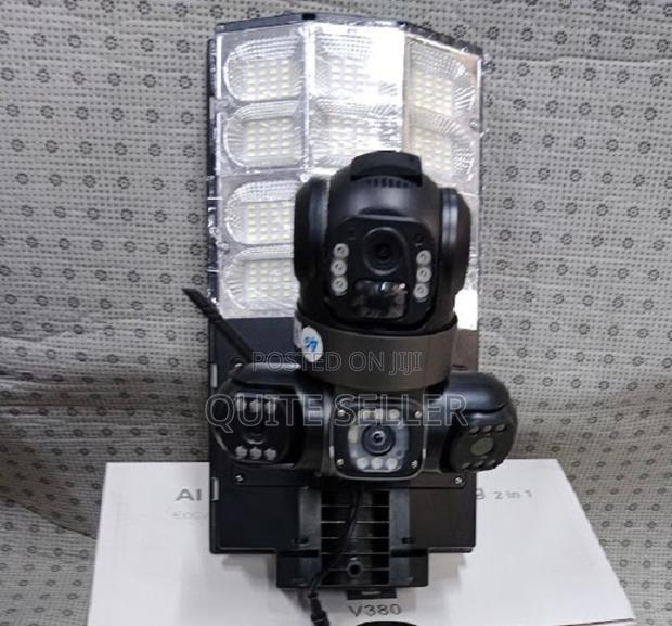Intelligence 4g (Simcard) V380 Triple Lens Streets Security Camera . .