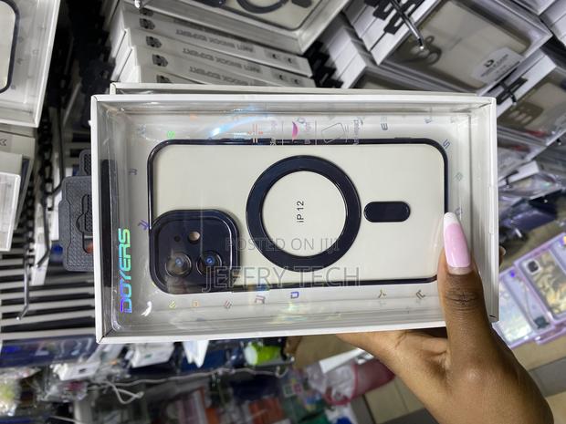 Cacoe iPhone 12 Plated Clear Case Compatible With Magsafe - main view