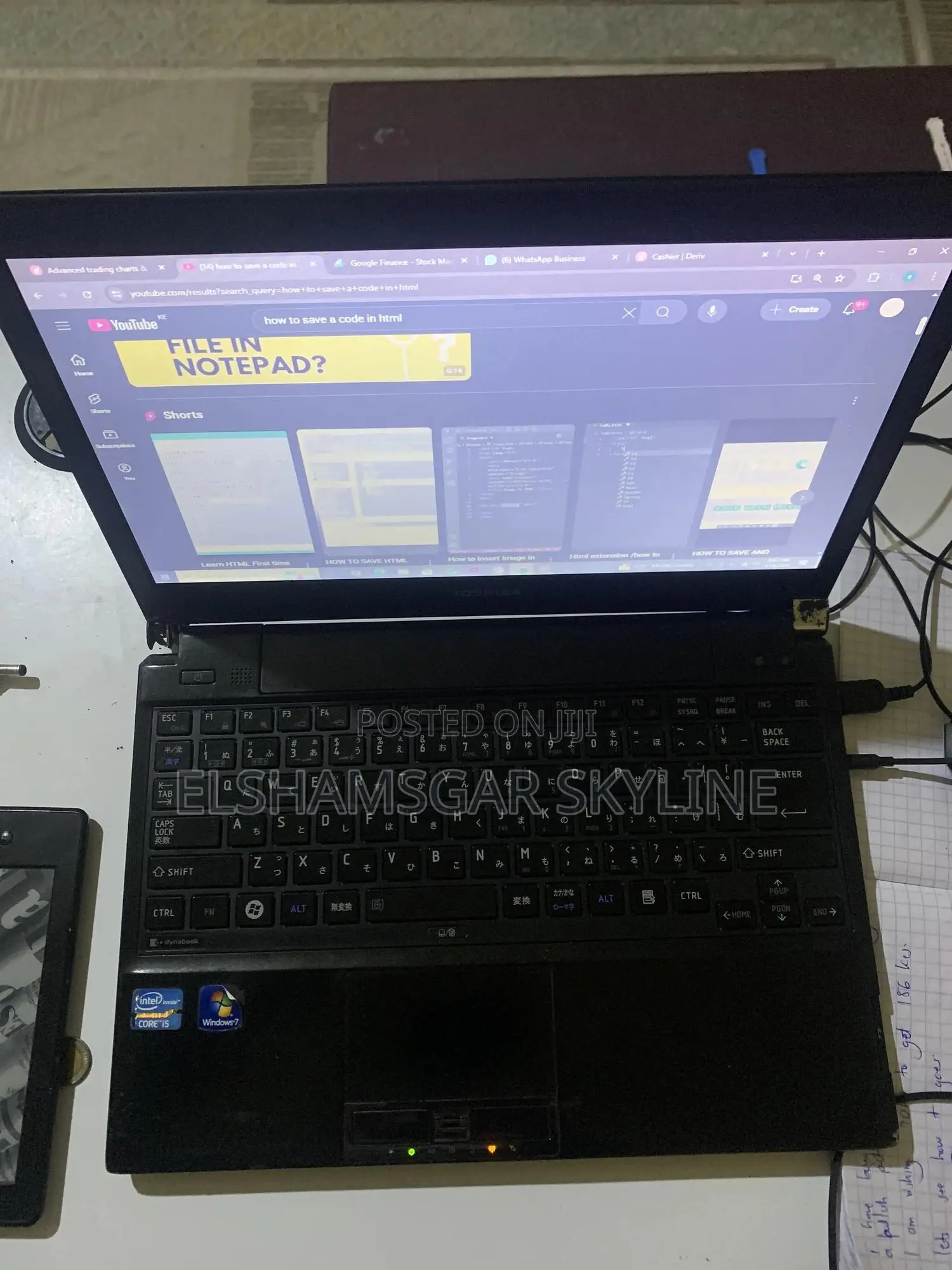 Laptop Toshiba Dynabook R634/M 4GB Intel Core i5 HDD 500GB