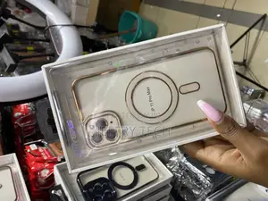 Iaiyoxi Plated Magnetic Clear Case for iPhone 11 Pro Max