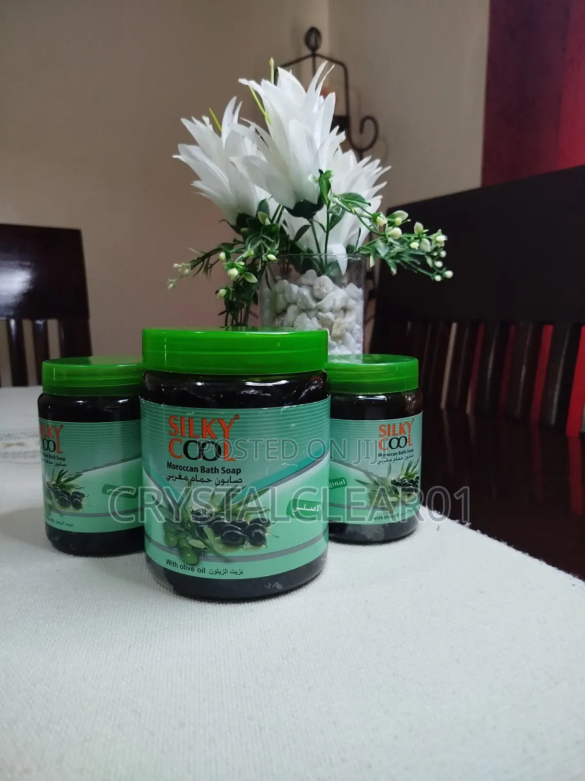 Silky Cool Moroccan Black Soap
