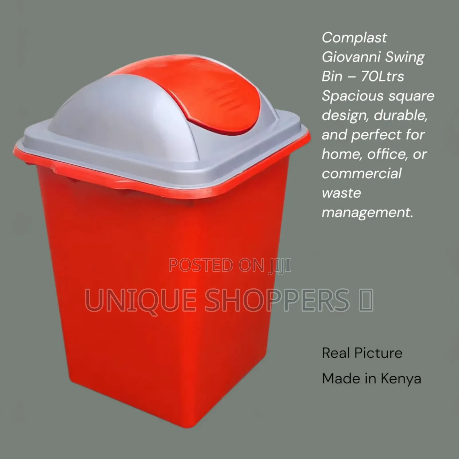 70ltrs Giovanni Dustin Swin Lid