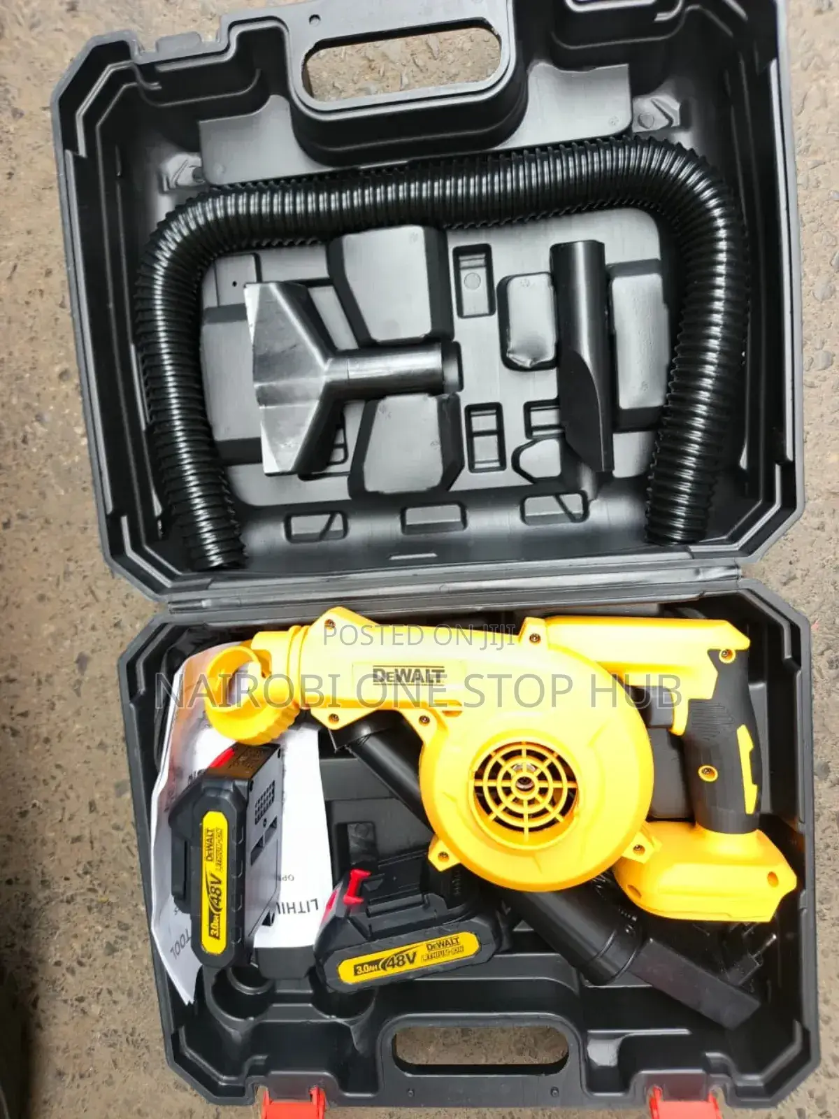 Dewalt 48v Handheld Blower Vaccum Cleaner With Accessories