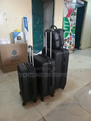 Tough 4 In1 Hardshell Fibre Suitcase 
