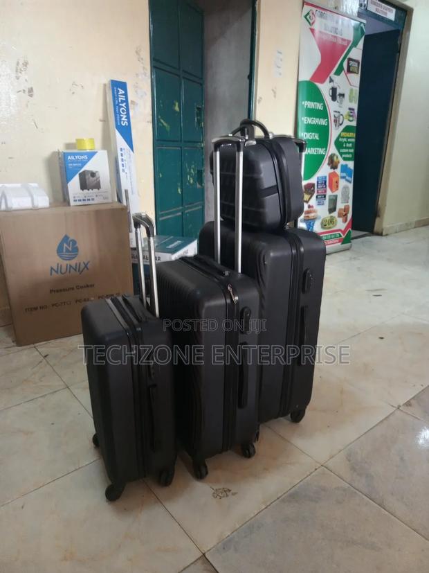 Tough 4 In1 Hardshell Fibre Suitcase 