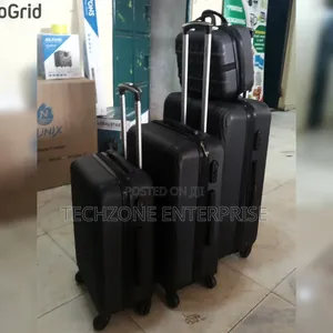 Tough 4 In1 Hardshell Fibre Suitcase 