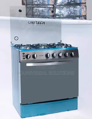 Unitech 5 Burner 60by80 Freestanding  Full Gas Cooker