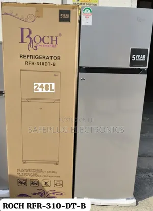 Roch RFR-310-Dt-B - Dual Door (248 Litres ) - Top Mount Freezer