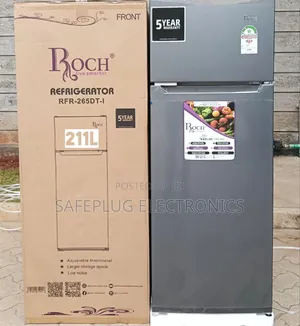 Roch RFR-265-Dt-I, 2 Door (211 Litres ) - Top Freezer Fridge