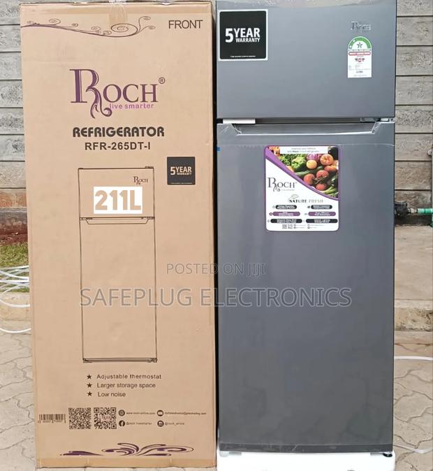 Roch RFR-265-Dt-I, 2 Door (211 Litres ) - Top Freezer Fridge