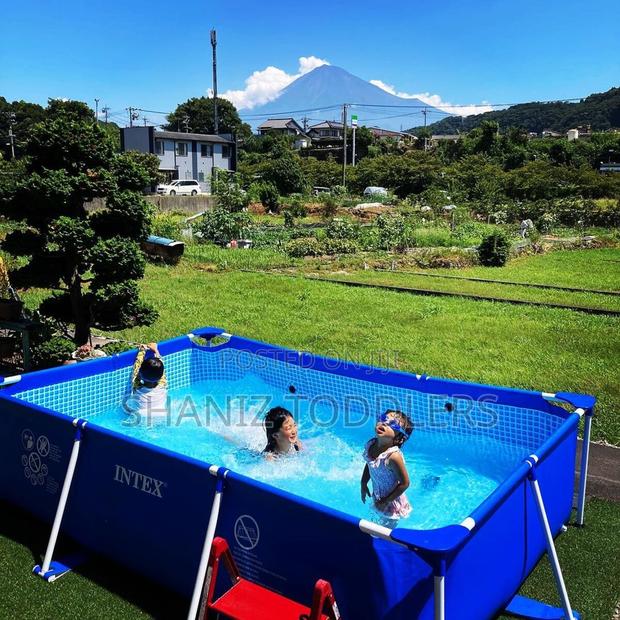 Intex Portable PVC Pool for Kids Adults – Durable Easy Setup