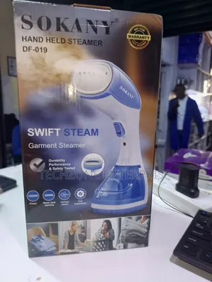 *Sokany Hand Held Garment Steamer With 1500 Watts *