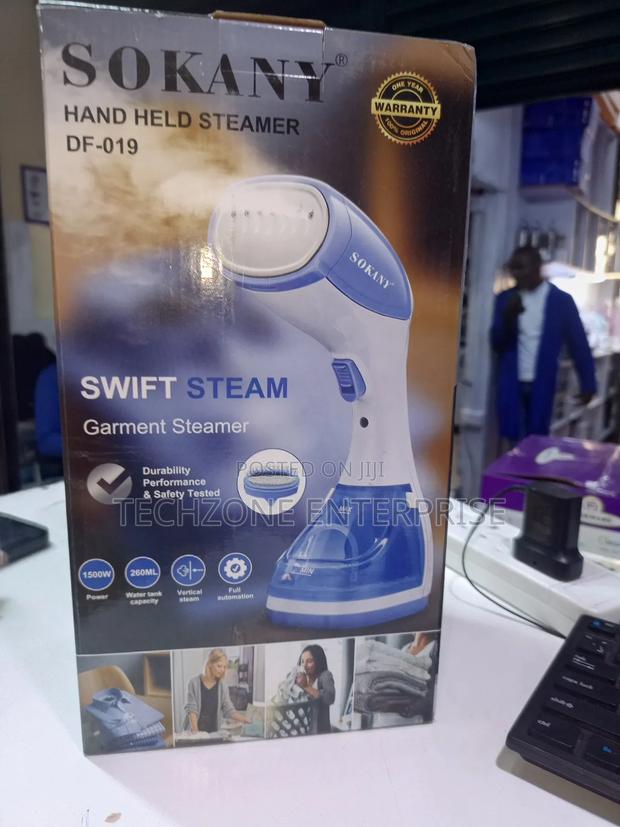 *Sokany Hand Held Garment Steamer With 1500 Watts *