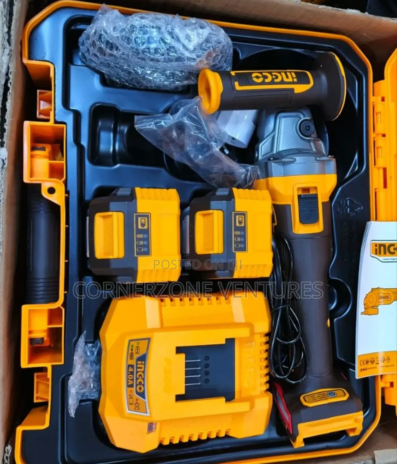 Ingco Cordless Angle Grinder/ Cordless Grinder