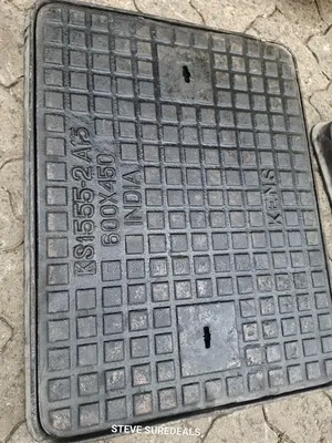 Cast Iron Manhole Cover "Ks1555-2 A15"
