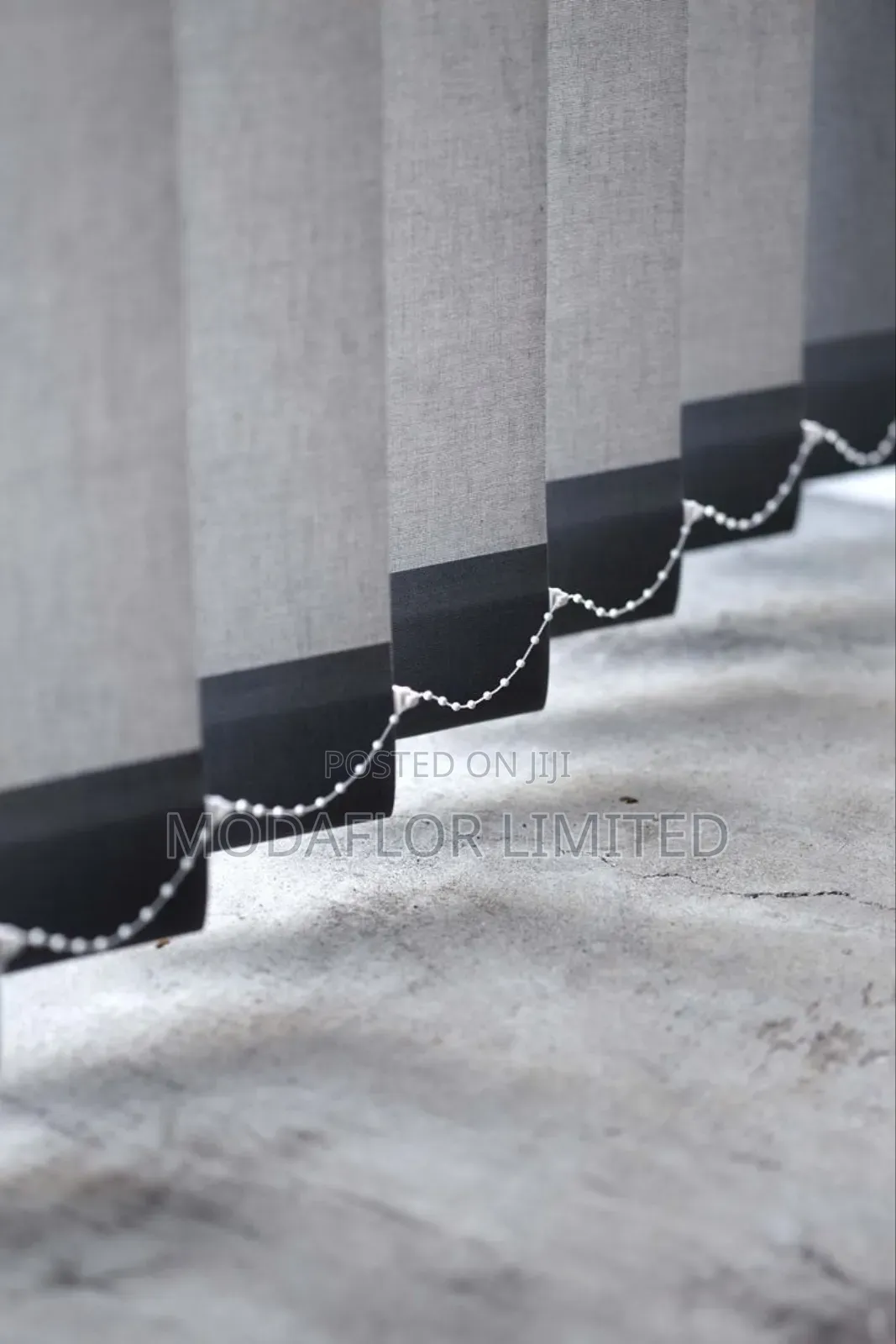 High-quality Fabric Vertical Blinds – Soft & Classy Look