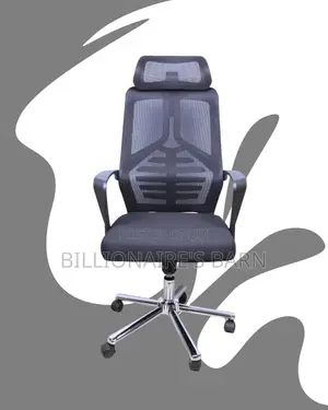 Breathable High Back Mesh Office Chair — Smooth-rolling Mobility