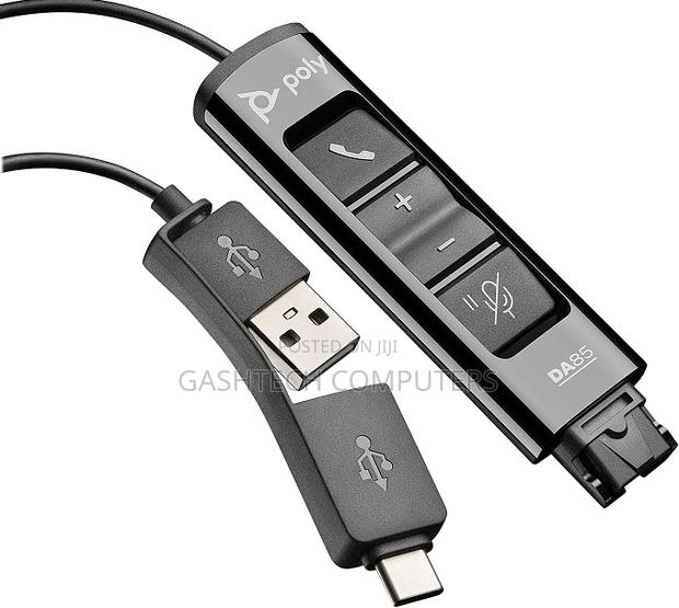 Plantronics Poly Da85 (Usb-a Usb-C) Adapter