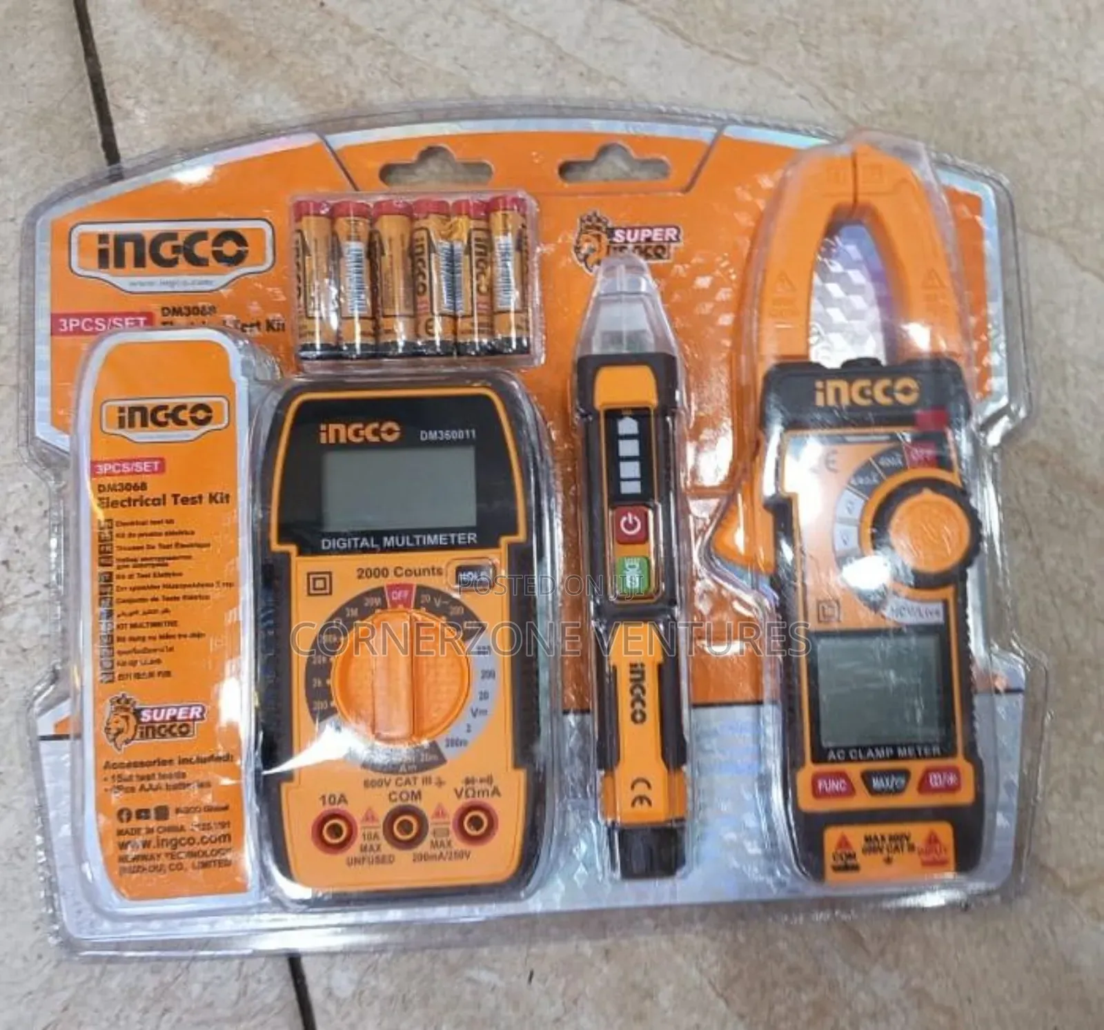 Ingco Electrical Test Kit / 3 PCS Electric Test Kit