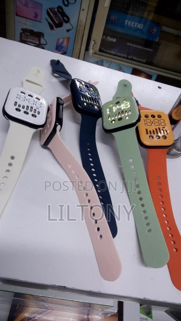 Black, Pink White Watches - main view