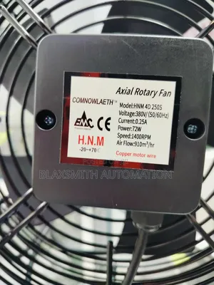 Axial Rotary Fan H.N.M 4d 250s